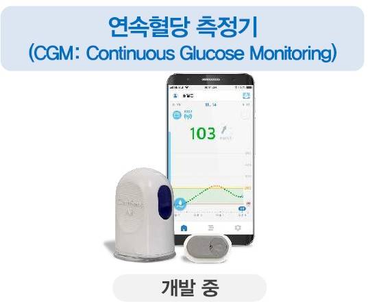 아이센스가 개발 중인 연속혈당측정기(CGM)