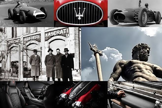 넵튠(포세이돈)을 상징화한 마세라티 [사진출처=마세라티]