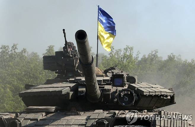 우크라이나 전차 [AFP 연합뉴스 자료사진. 재판매 및 DB 금지]