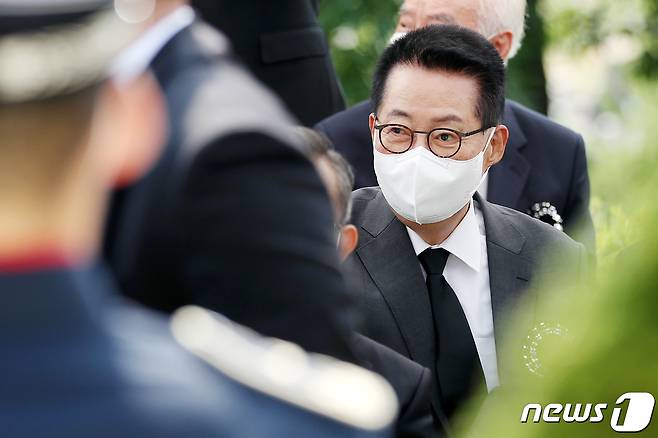 박지원 전 국가정보원장. 뉴스1 © News1 민경석 기자