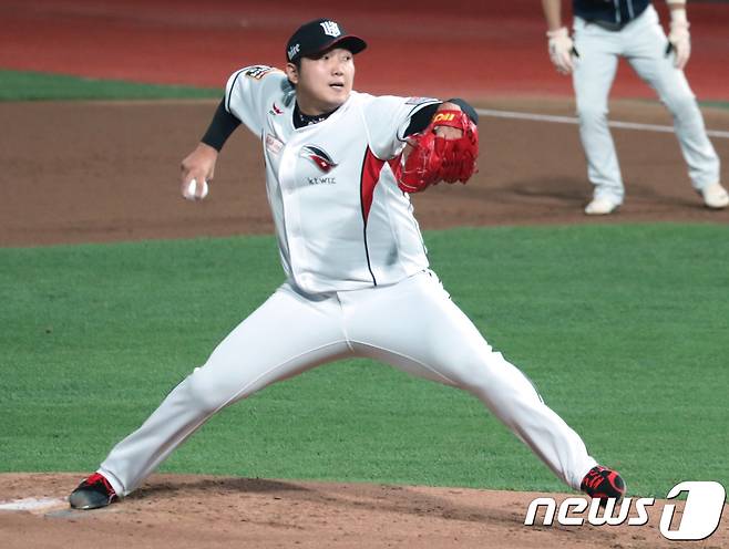 KT 위즈 시절 류희운 © News1 오장환 기자