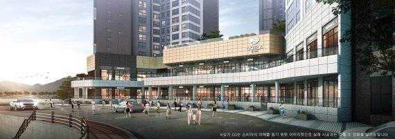 부산 연화리 최초 단지 내 상업시설 '오시엘라' 선착