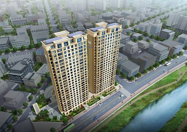 춘천 하우스디 시그니처98 조감도 [대보건설 제공]