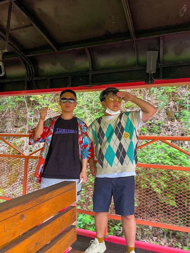 유튜버 빠니보틀과 곽튜브 | 샌드박스네트워크 제공