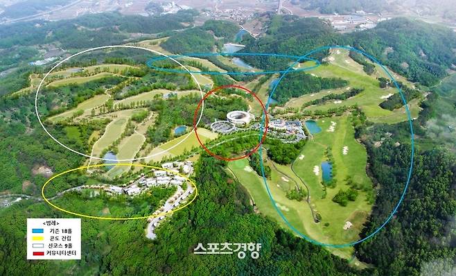 충북 청주 세레니티CC 조감도. ｜세레니티CC 제공