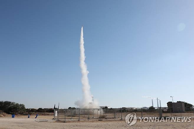 이스라엘 저고도 방공망 '아이언 돔' [EPA 연합뉴스 자료사진. 재판매 및 DB 금지]