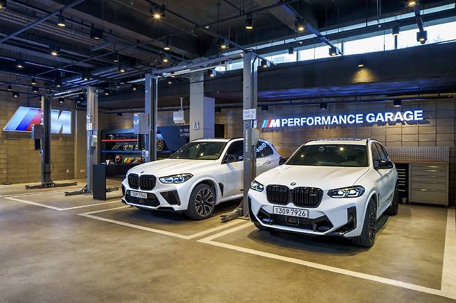 M 퍼포먼스 개러지 자유로. [BMW 그룹 코리아 제공]