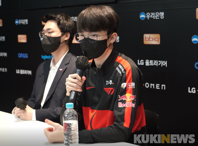 '페이커' 이상혁이 작심 발언을 쏟아냈다.&nbsp; &nbsp;사진=문대찬 기자