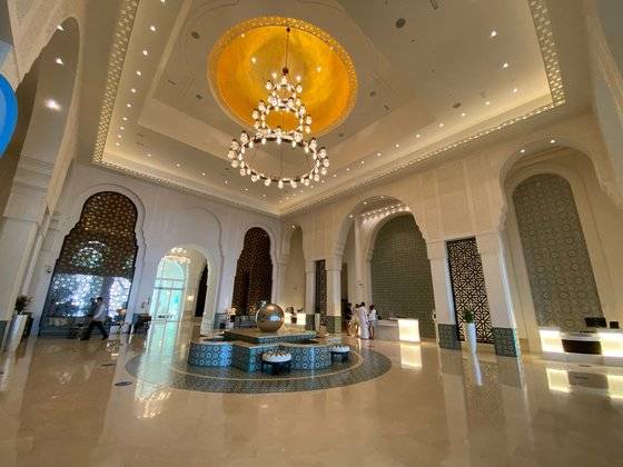 힐튼 살와는 가장 비싼 숙박료가 1000만원에 가까운 초호화 호텔이다. [로이터=연합뉴스]