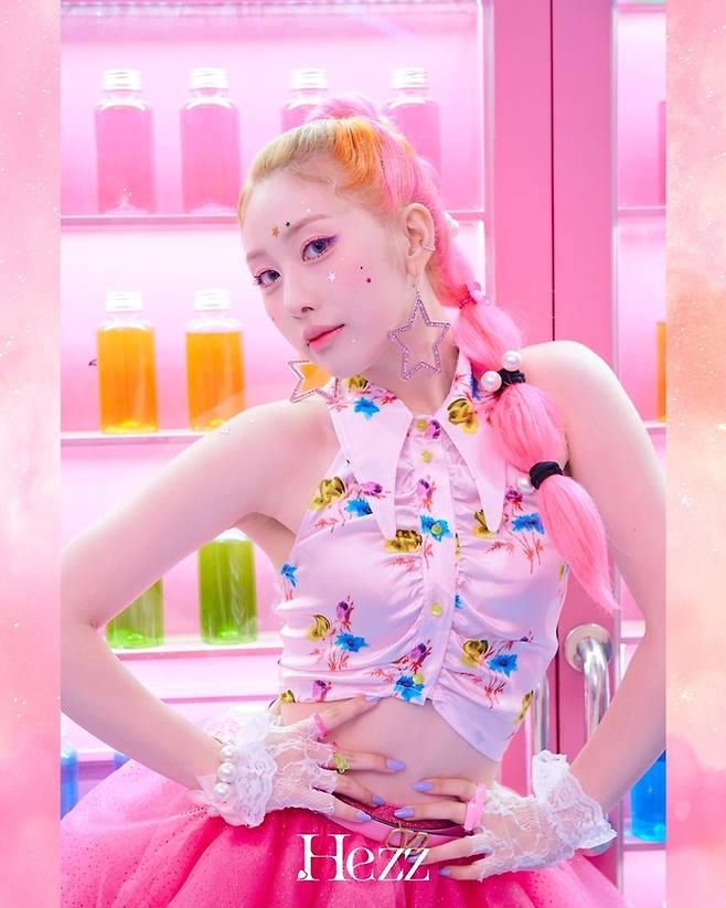 가수 Hezz가 오는 26일 새 싱글 ‘Churup!’을 발매한다. | 멜로우엔터테인먼트 제공
