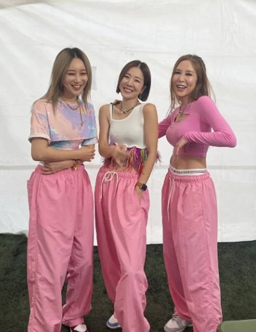 지니, 이민경, 채리나. 사진| 채리나 SNS