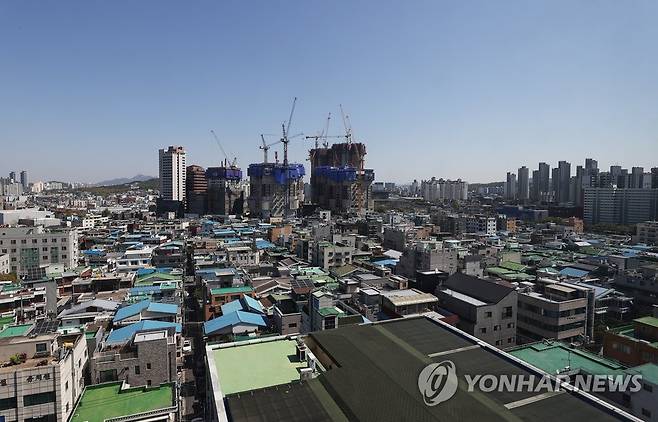 도심 공공주택 후보지로 선정된 용두역·청량리역 역세권 [연합뉴스 자료사진]