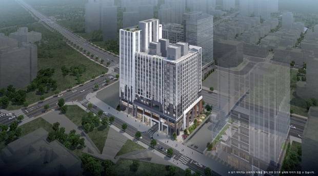 힐스테이트 과천 디센트로 1차 조감도. 사진=현대엔지니어링