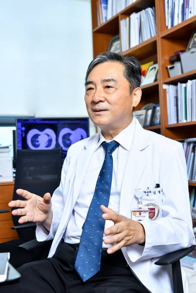 김열홍 고려대 안암병원 종양혈액내과 교수[서범세 기자]