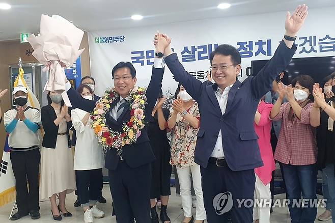 박병규 광주 광산구청장 '무투표 당선' 더불어민주당 박병규 광주 광산구청장 후보 제공. 재판매 및 DB 금지]