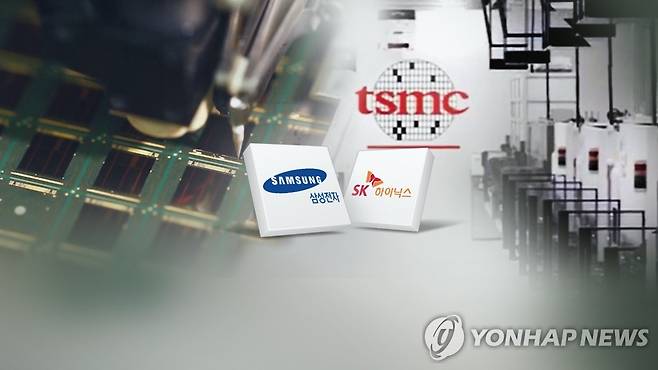 TSMC 넘어야 시스템 반도체 1등…"독자 생태계 갖춰야" (CG) [연합뉴스TV 제공]