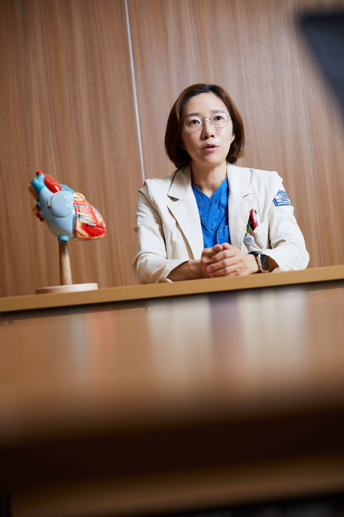 =가톨릭대 성빈센트병원 순환기내과 황유미 교수/신지호 헬스조선 기자