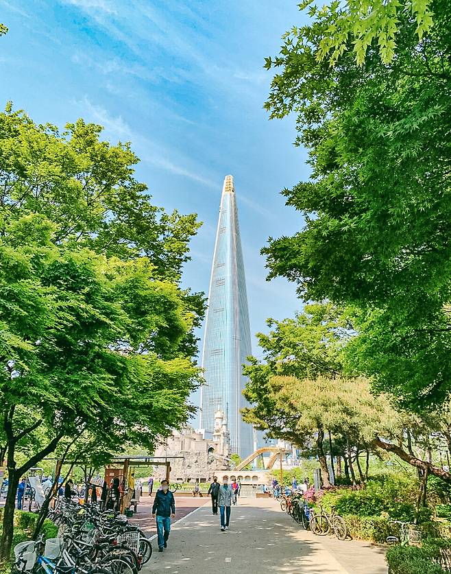 잠실의 쉼터 송파나루공원, 식사 후 산책 장소를 찾는다면 딱이다