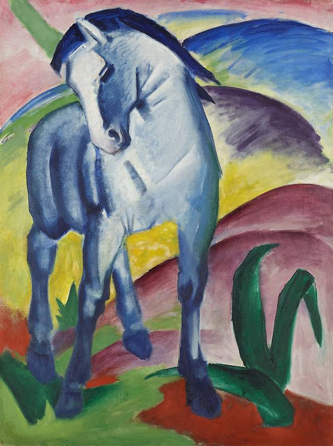 프란츠 마르크, Blue Horse I