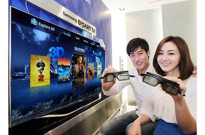 2010년대 초반에 ‘반짝’ 인기를 끌던 3D TV (출처=삼성전자)