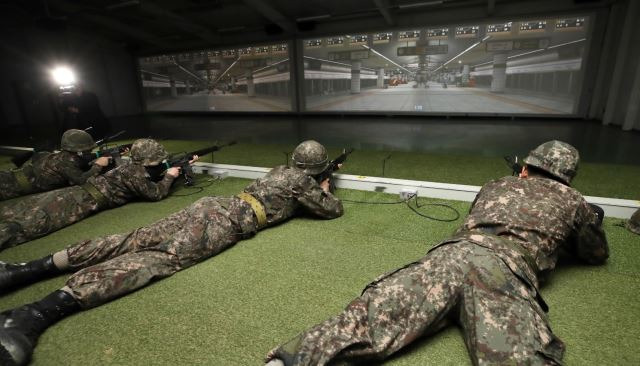 2019년 경기도 남양주에서 이뤄진 예비군 훈련 모습. 기사와 무관. 뉴시스