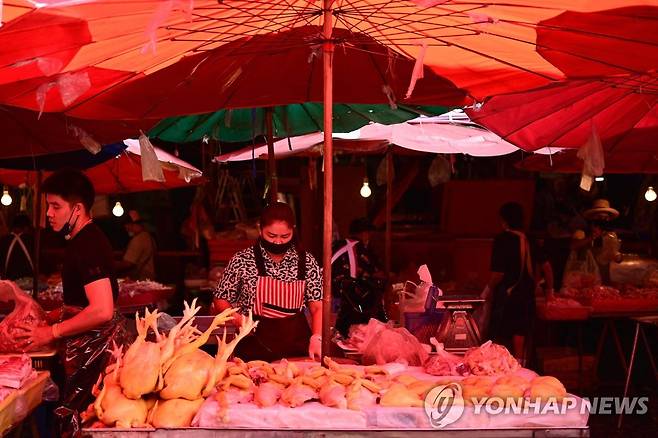 태국의 한 시장 [AFP 연합뉴스 자료사진. 재판매 및 DB 금지]