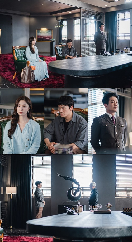 ‘아다마스’ 지성 서지혜 허성태 사진=tvN