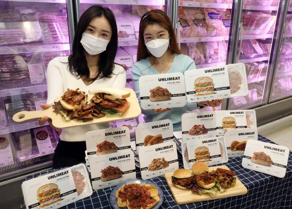 이마트가 판매하는 대체육 이미지 사진. [사진=이마트]