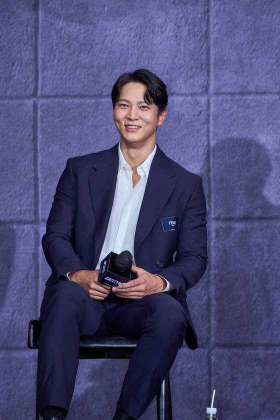 5일 공개되는 배우 주원 주연의 넷플릭스 오리지널 영화 '카터(정병길 감독)' 제작보고회가 2일 서울 JW 메리어트 동대문 LL층 그랜드볼룸에서 열렸다. 〈사진=넷플릭스〉