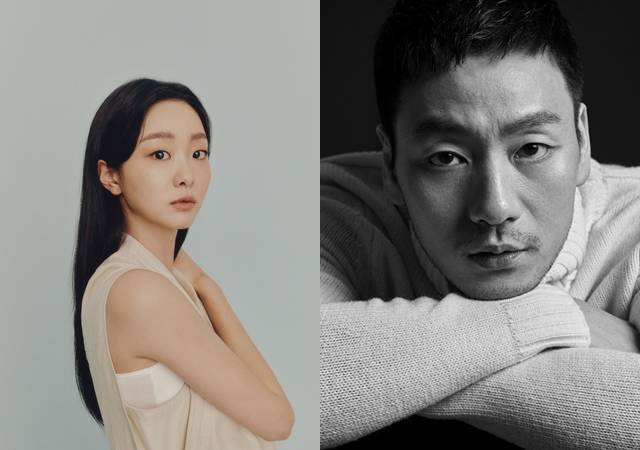 배우 김다미(왼쪽)와 박해수가 넷플릭스 영화 '대홍수'로 연기 호흡을 맞춘다. /UAA, BH엔터테인먼트 제공