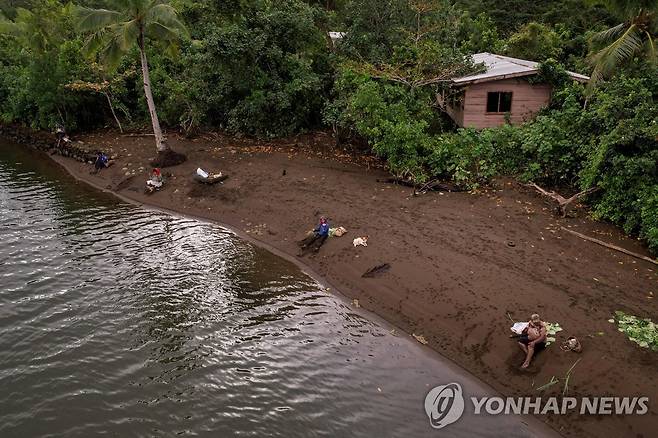 해수면 상승으로 위협받는 남태평양 섬나라 피지 [로이터 연합뉴스 자료사진. 재판매 및 DB 금지]