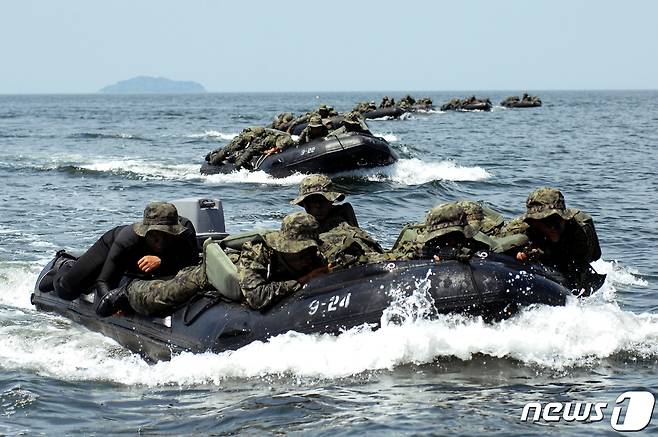 특전서 훈련. (육군특수전사령부 제공) ⓒ News1 김평석 기자