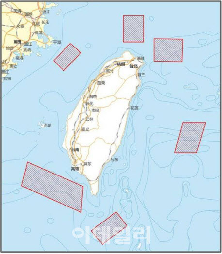 중국 인민해방군이 4~7일 대만섬 인근 군사 훈련을 예고했다. 사진=신화사