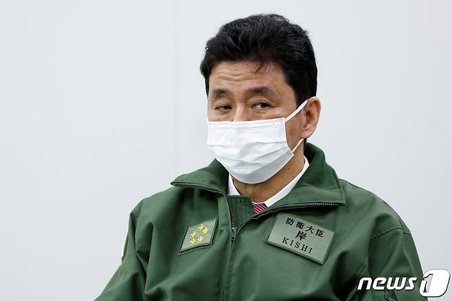 기시 노부오 일본 방위상. ⓒ 로이터=뉴스1 ⓒ News1 정윤영 기자