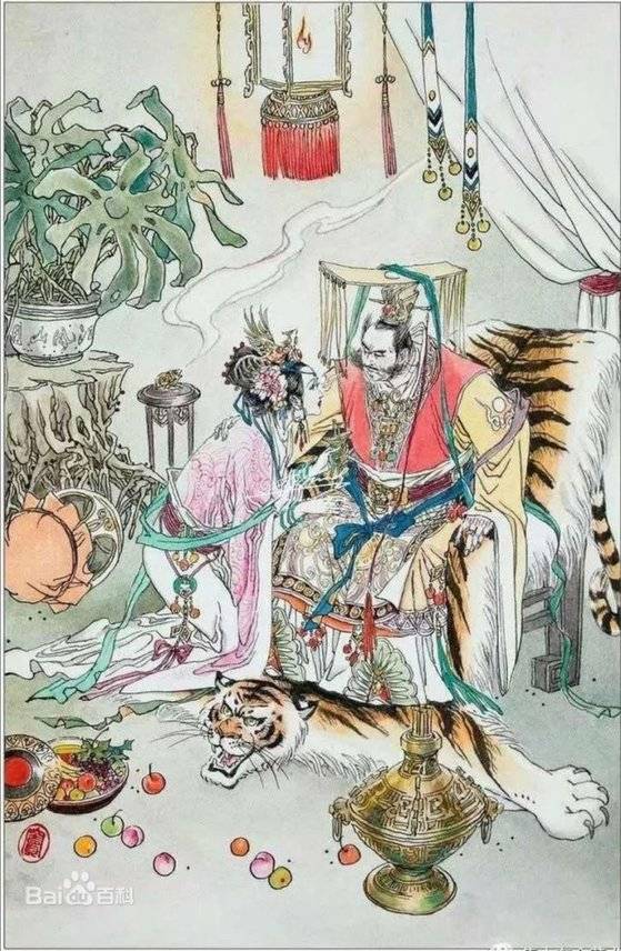 주왕(紂王)은 독선에 빠졌다. 달기라는 여인에게 홀려 국정을 멀리했다. 현명함은 어디 가고 점점 폭군(暴君)으로 변해 갔다./바이두