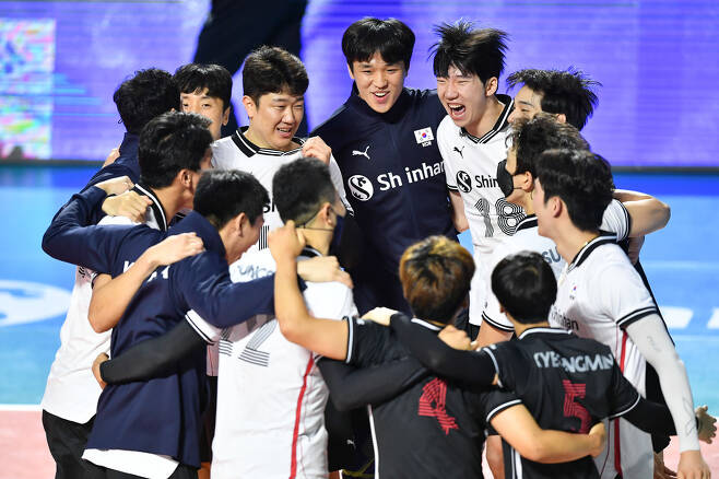 한국 남자배구 대표팀, KOVO