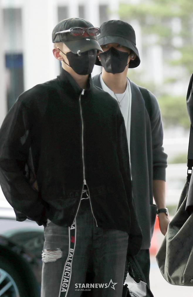 세븐틴 호시-원우 '블랙을 좋아해'[★포토]