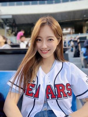 김도연 KBS 아나운서 사진=두산 베어스 구단 제공