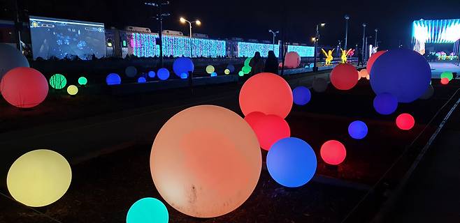 노원 불빛정원 (출처-노원구청)&nbsp;