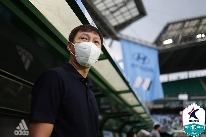 전북 현대 김상식 감독. [사진 프로축구연맹]