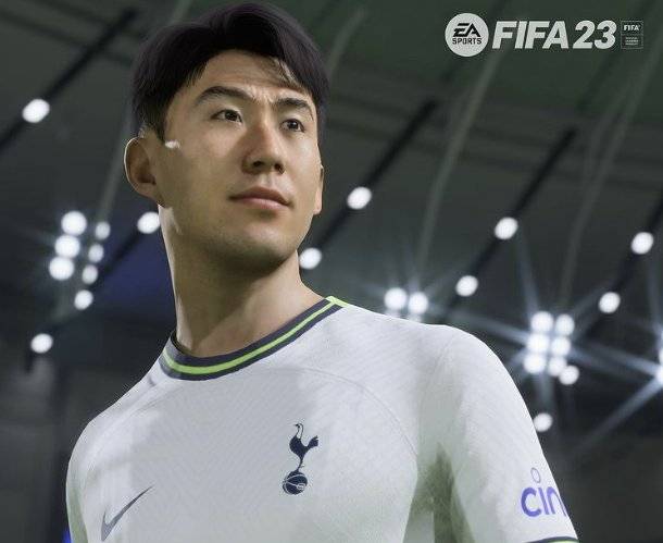 축구게임 FIFA23 속 손흥민. 사진 손흥민 인스타그램