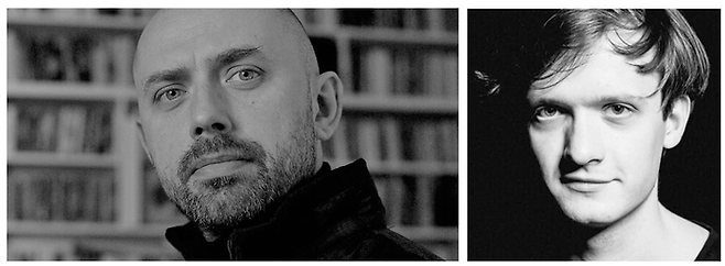 제천국제음악영화제 개막작인 <소나타>의 바르토즈 블라쉬케 감독(왼쪽)과 넷플릭스에서 방영된 폴란드 드라마 시리즈 <오픈 유어 아이즈 ‘Open Your Eyes’>에 출연한 배우 미하우 시코르스키.  제천국제음악영화제 사무국