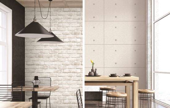 셀루체 컬렉션. KS벽지 제공