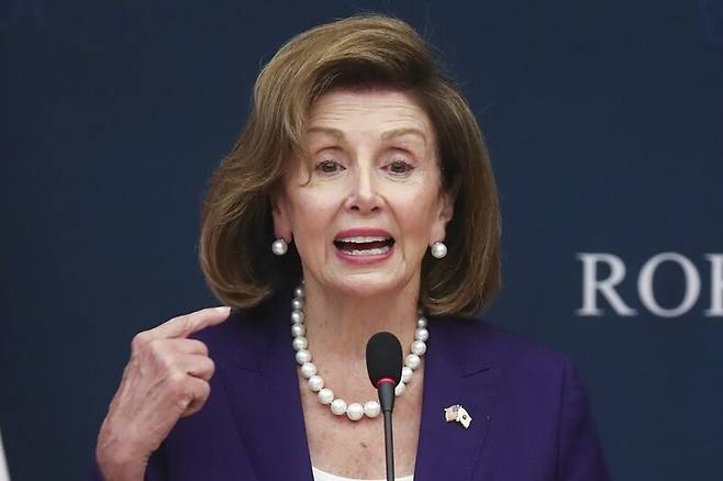 낸시 펠로시 미국 하원의장 / 사진 = 연합뉴스