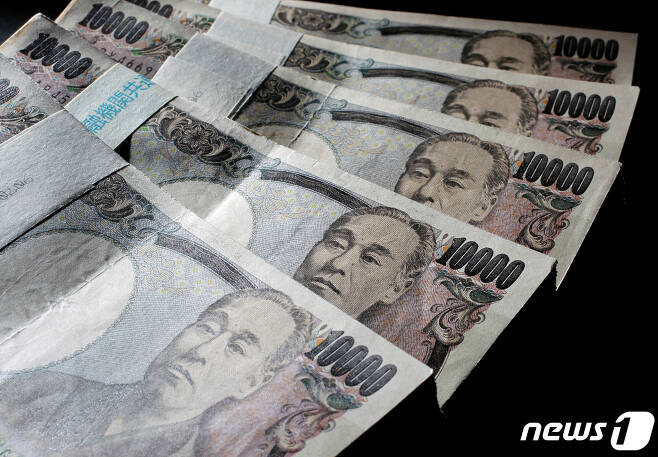 일본 1만엔권 지폐 ⓒ 로이터=뉴스1 ⓒ News1 김민수 기자