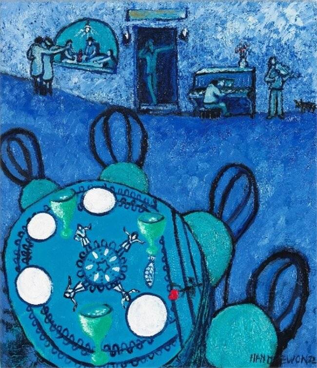 한희원 트빌리시 올드타운 2022 oil on canvas 10F