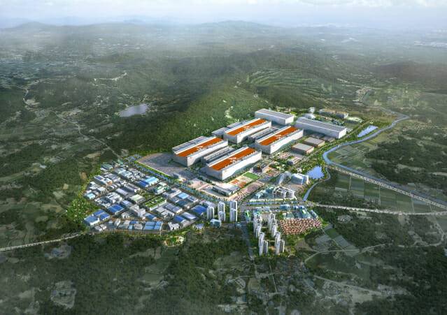 용인반도체산업단지 조감도(사진=용인시)