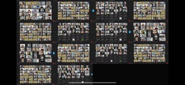 지역 아동대표 120명이 비대면 방식으로 참가한 2022년 대한민국 아동총회. 보건복지부 제공