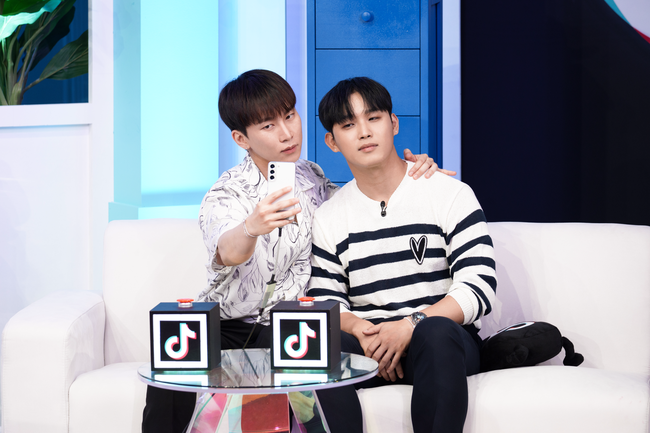 비투비 은광, 현식. /틱톡 제공.