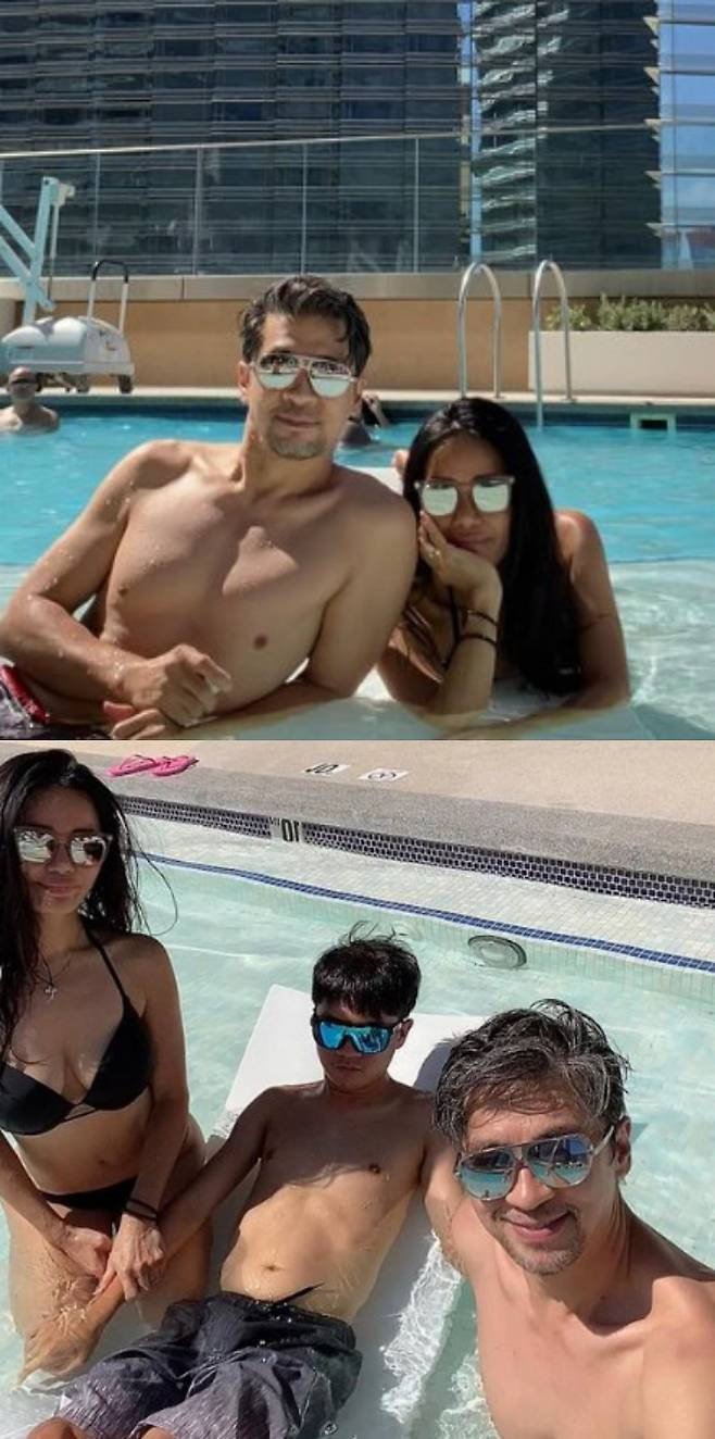 엄윤경 권오중 부부. 사진ㅣ엄윤경 SNS 캡처